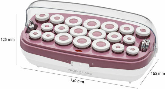 ProfiCare Rollers in White Color 20pcs