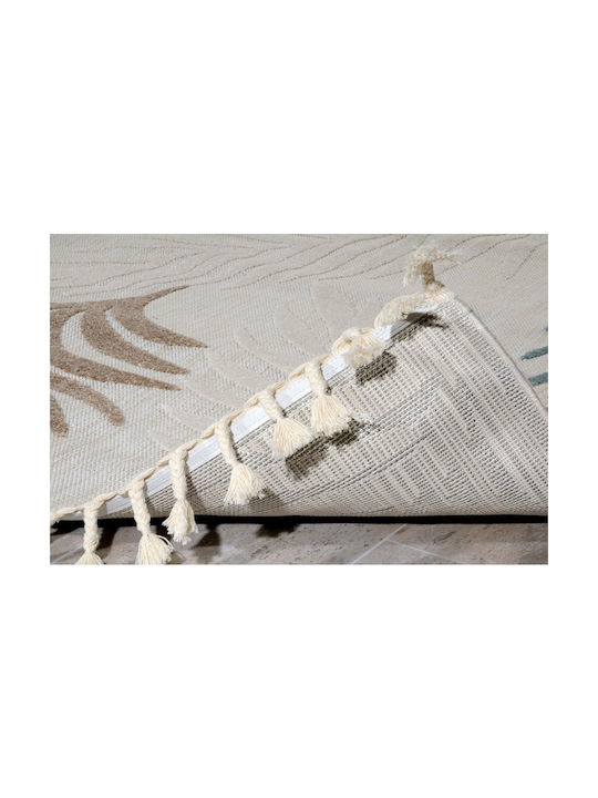 Tzikas Carpets Tenerife 61225-231 Χαλί Εξωτερικού Χώρου Στρογγυλό Μπλε Φ160cm