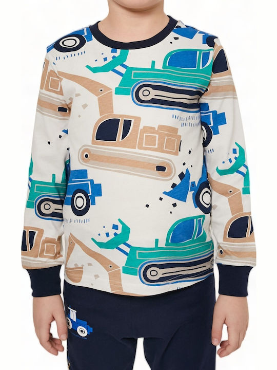 Roly Poly Kids' Pajamas Winter Ecru