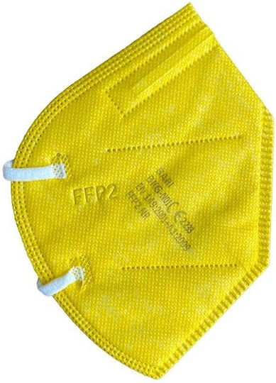 Finezza Маска за защита Тъканна FFP2 за деца Жълт 4231-FI-FFP2-K-10TMX 1бр