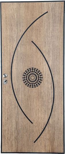 Πόρτα Ασφαλείας Laminate 2138-ART-EX-702 Πόρτα Ασφαλείας Laminate 2138-ART-EX-702