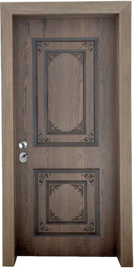 Πόρτα Ασφαλείας Laminate 2125-ART-EX-715
