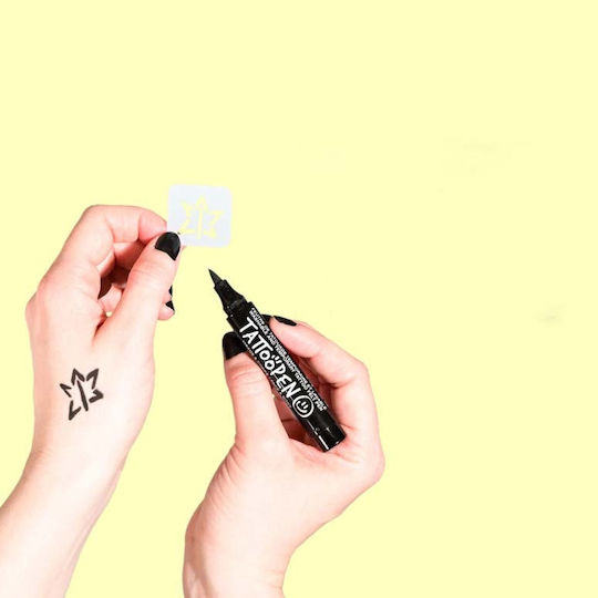 Nailmatic Комплект за рисуване върху кожа Tattoopen със шаблони The Rabbit By Ami Imaginaire Детски грим