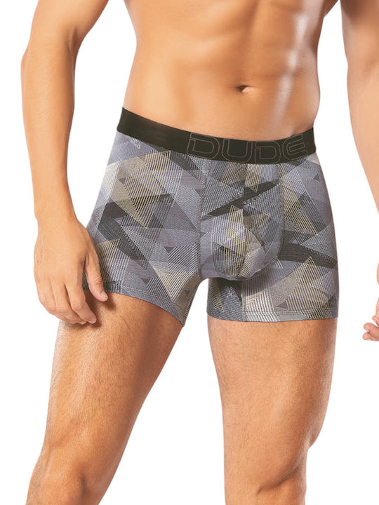 Ανδρικά Μποξεράκια Μαύρο με Σχέδια 2Pack