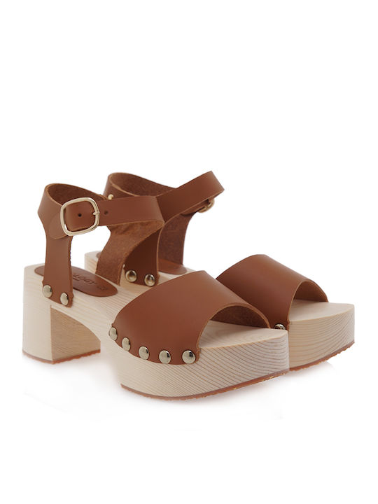 Mythology Damen Sandalen Tabac Vacchetta