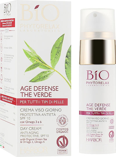 Phytorelax Bio Age Defense Crema de Față Anti-îmbătrânire de zi cu SPF10 30ml