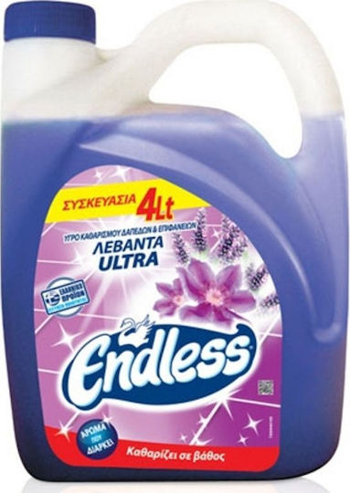 Boden- und Oberflächenreinigungsflüssigkeit Endless Ultra 4 Liter Kirsche