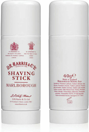 Dr. Harris & Co. Ltd Marlborough Shaving Stick Σαπούνι Ξυρίσματος 40gr
