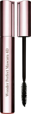 Clarins Wonder Perfect 4D Mascara για Όγκο & Καμπύλη 01 Perfect Black 8ml