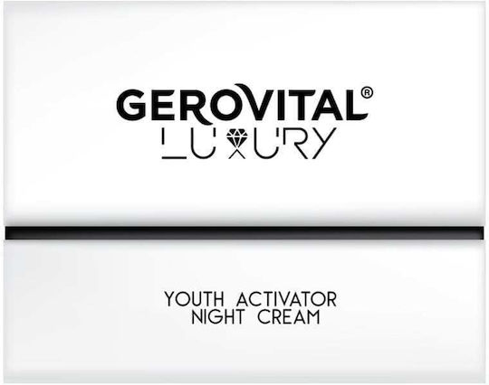 Gerovital Luxury Κρέμα Προσώπου Νυκτός για Ενυδάτωση & Αντιγήρανση 50ml