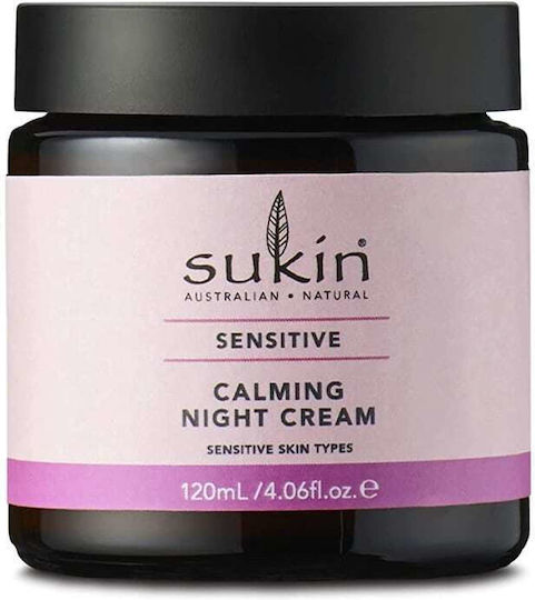 Sukin Naturals Sensitive Calming Night Cream Cream Face Night with Aloe Vera 120ml