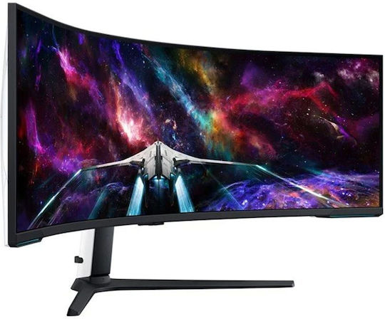 Samsung Odyssey Neo G9 G95NC Ултраширок VA HDR Curved Монитор 57" 7680x2160 240Hz с Време за Реакция 1мс GTG