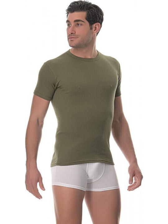 Herren Unterhemden in Grün Farbe 1Packung