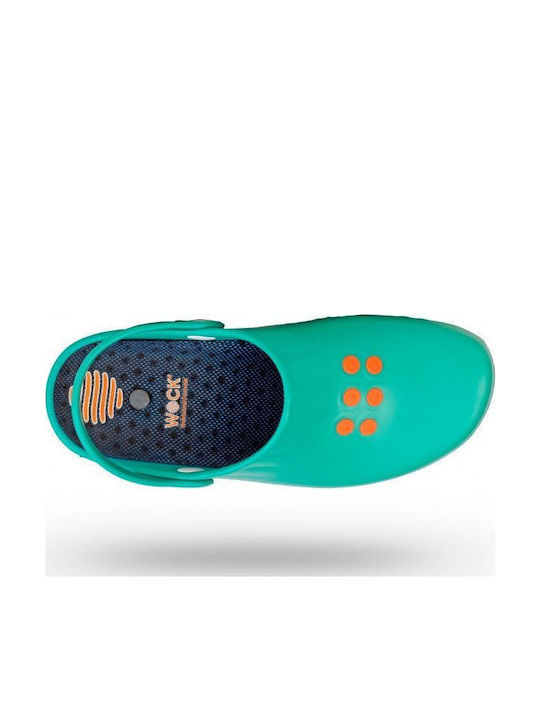 Wock Nube Clogs Grün