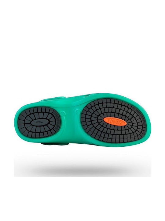 Wock Nube Clogs Grün