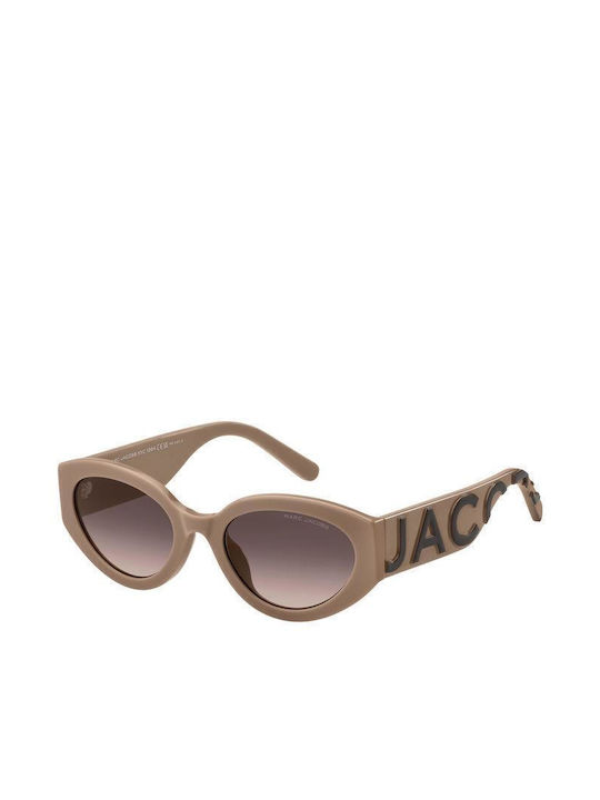 Marc Jacobs Sonnenbrillen mit Beige Rahmen und Braun Linse MARC 694/G/S NOYHA
