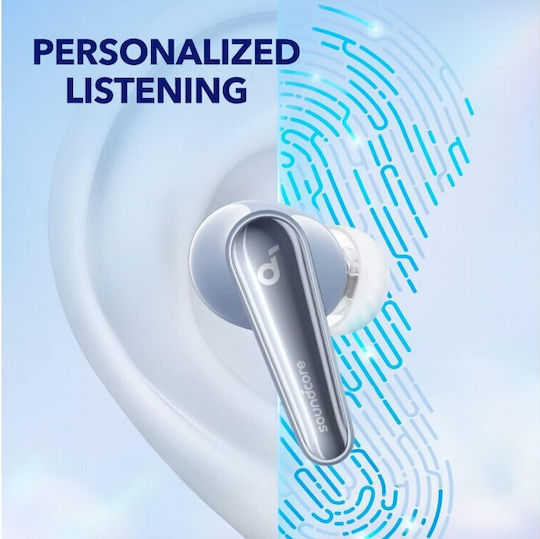 Soundcore by Anker Liberty 4 In-ear Bluetooth Handsfree Earphones with Charging Case Blue