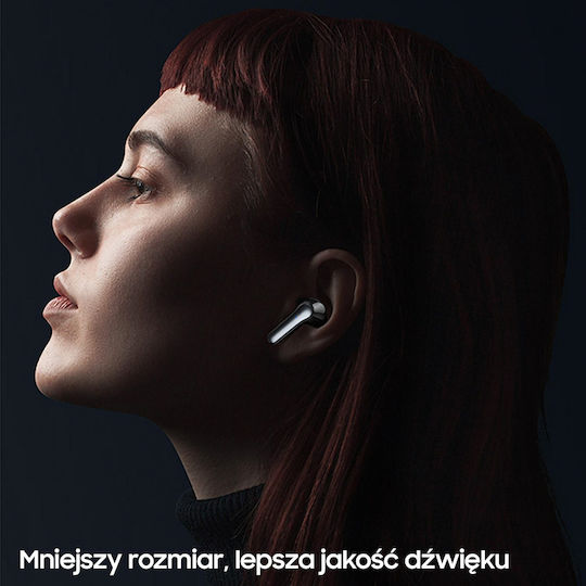 Usams XH09 Earbud Bluetooth Handsfree Ακουστικά με Θήκη Φόρτισης Μπλε