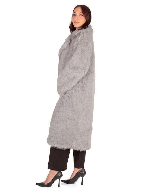 Frauen Pelz Gray FUR-23-0151 (GRY)