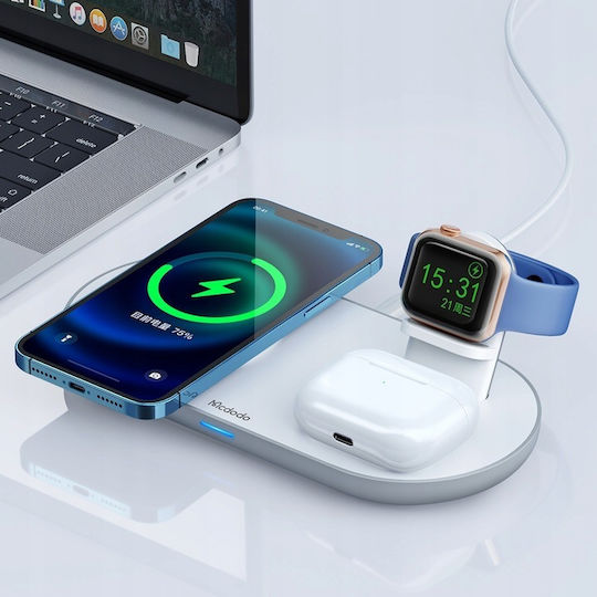 Mcdodo Încărcător Wireless (Qi Pad) 15W Negruς (CH-7061)