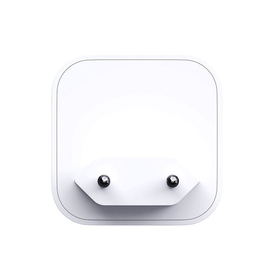 3MK Charger and Cable USB-C 35W Power Delivery / Quick Charge 3.0 Whites