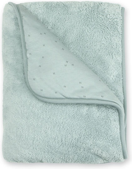 Bemini Blanket Cot Cotton Green Mint 100x140cm