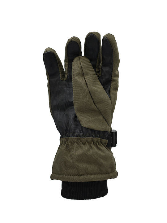 Brims and Trims Ανδρικά Γάντια Σκι & Snowboard Πορτοκαλί