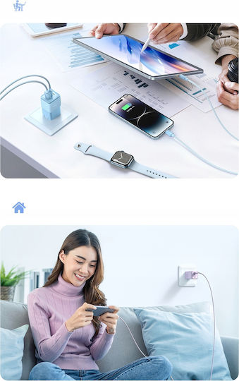 Mcdodo Braided USB 2.0 Cable USB-C male - USB-A 100W Μαύρο 1m CA-3650