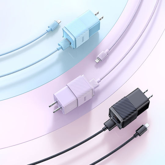 Mcdodo Braided USB 2.0 Cable USB-C male - USB-C 100W PD Μαύρο 1m CA-3670