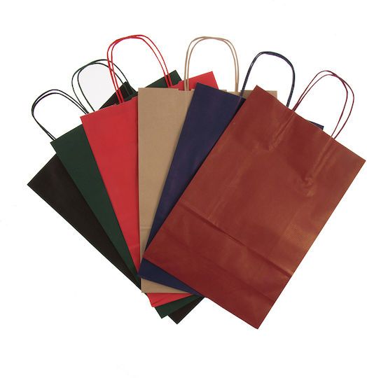 Geschenktüten Papier 20 Stk. Bordeaux Mittel I2