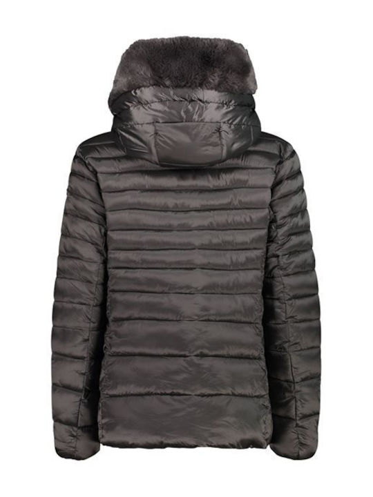 Scurtă Jachetă de femei Puffer Maro