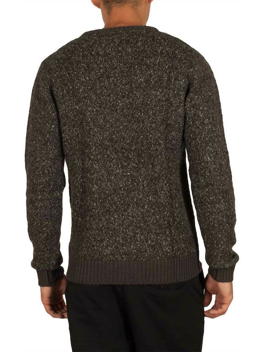 Anerkjendt Herren Langarm-Pullover brown-grey