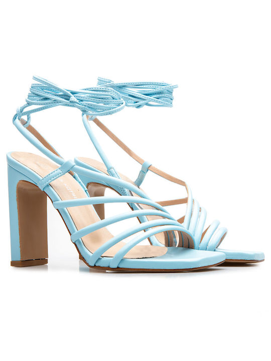 Makis Kotris Women's Sandals Light Blue