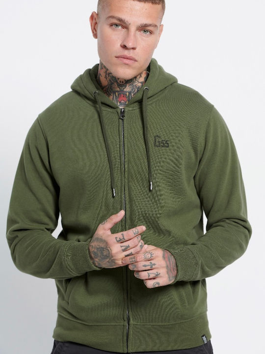 Garage Fifty5 Men's Sweatshirt Jacket Pine Green