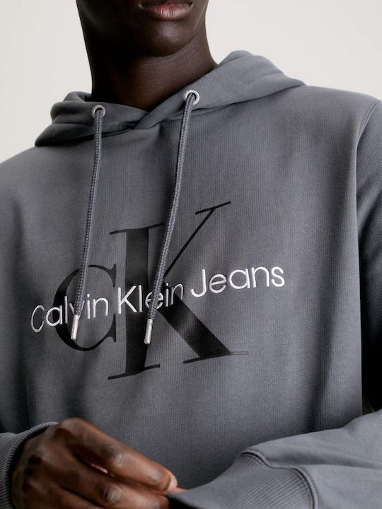Sweatshirt mit Kapuze Dark Grey