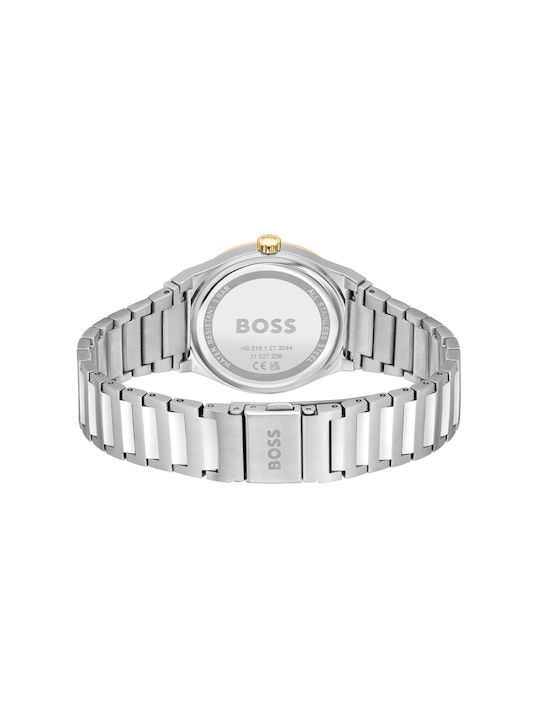 Hugo Boss Uhr mit Silber Metallarmband