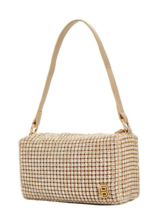 Bag to Bag Damen Umschlagtasche Gold