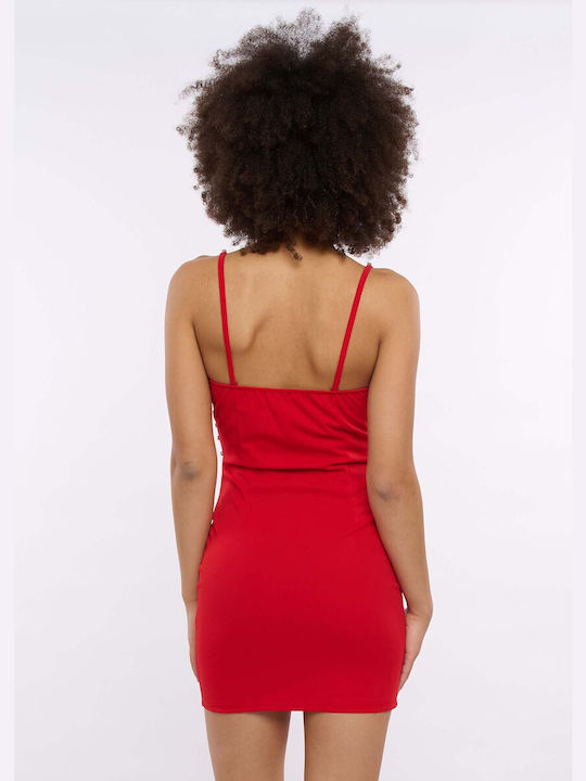 E-shopping Avenue Mini Φόρεμα RED
