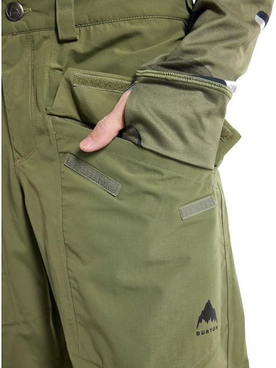 Burton Covert 2.0 2l 23832100301 Ανδρικό Παντελόνι Σκι & Snowboard Πράσινο