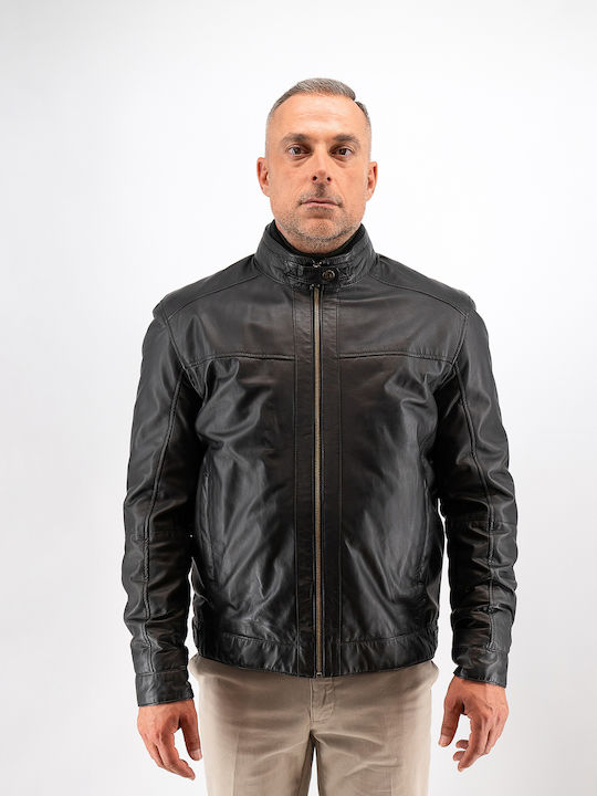 Leather Jacket Black.