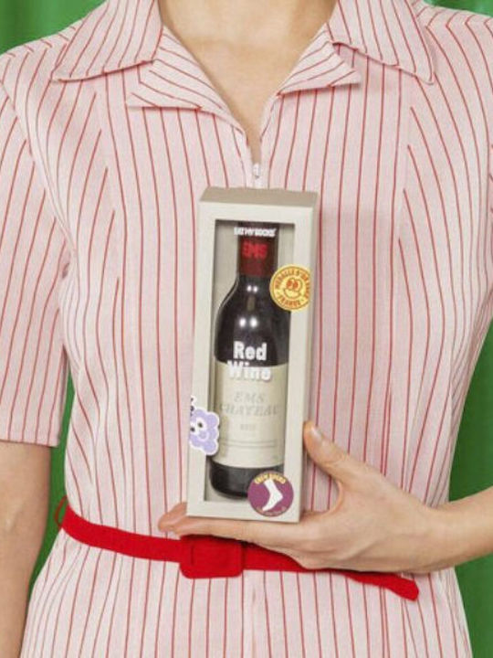 Eat My Socks Κάλτσες με Σχέδια Red wine
