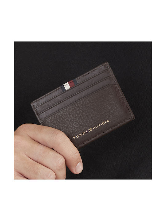 Tommy Hilfiger Men's Card Wallet Brown