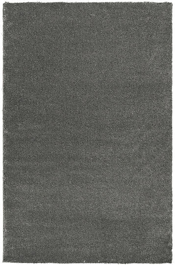 Koulis Carpets Einfarbiges Graues Teppich (Preis pro Meter)