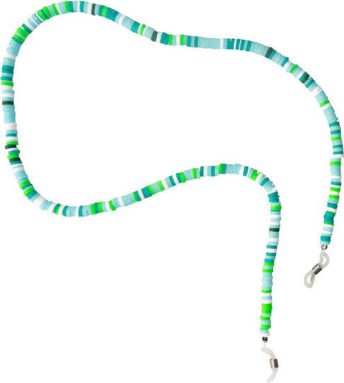 Theodora's Jewellery Αλυσίδα Γυαλιών Ροζ