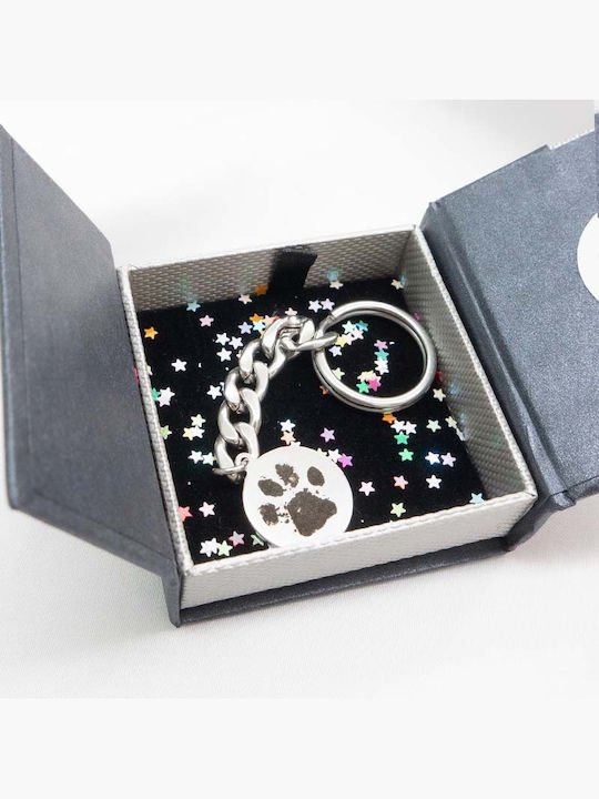 Theodora's Jewellery Μπρελόκ Μεταλλικό Ασημί