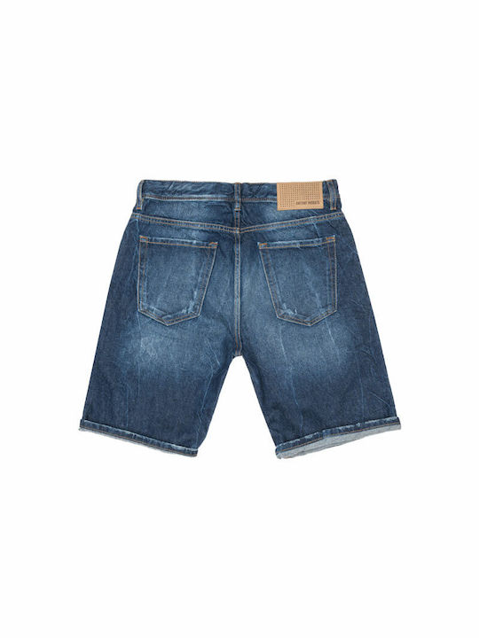 Antony Morato Herrenshorts Jeans Blue Denim