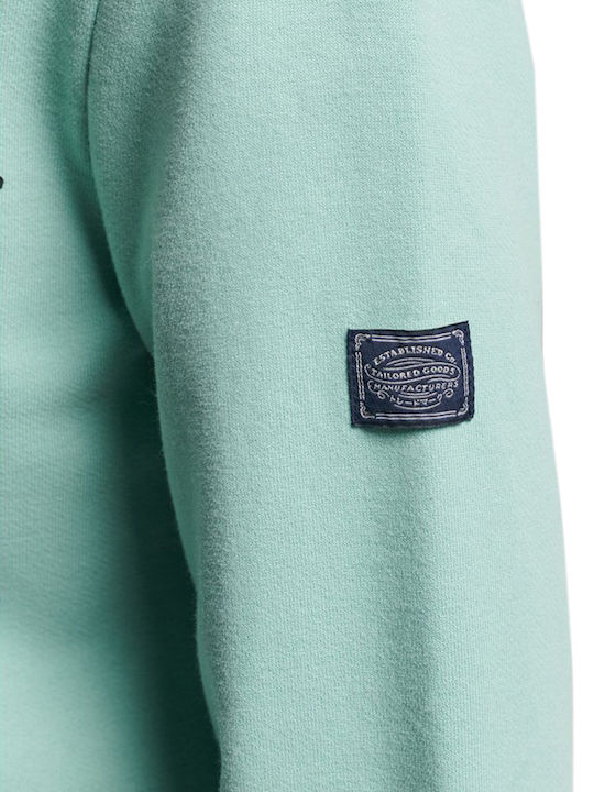 Women's Sweatshirt Jacket Hooded GZL/FRESH MINT