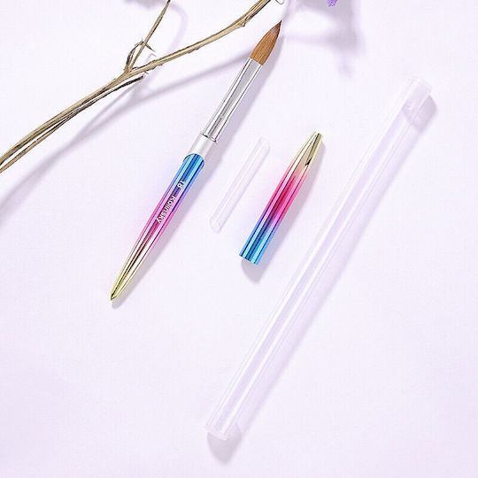 Kolinsky Nail Brush Acrylic with Natural Hair