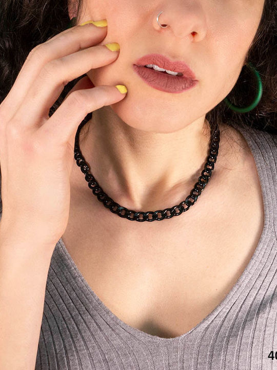 Theodora's Jewellery Αλυσίδα Λαιμού από Ατσάλι Theodora's Jewellery Αλυσίδα Λαιμού από Ατσάλι