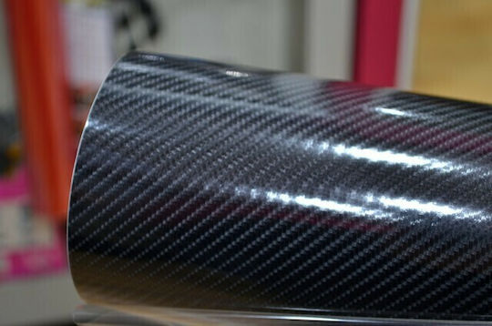 Carbon Adhesive Membrane for Car Carbon 152 x 100cm in Black Colour